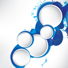 Abstract background with geometric shapes