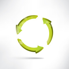 Abstract background with geometric shapes