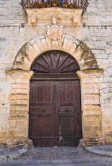 Pisanelli palace. Specchia. Puglia. Italy.