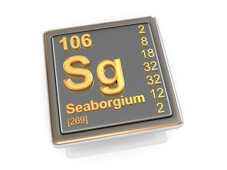 Seaborgium. Chemical element.