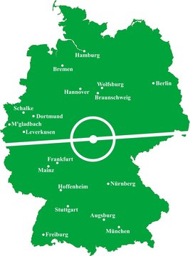 Bundesliga Saison 2013 2014 Karte