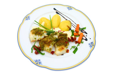 Fisch mit Kartoffeln