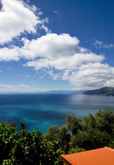 Obraz premium panoramic view from Portofino mount