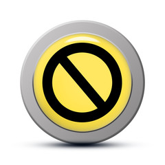 Fototapeta premium Access denied icon