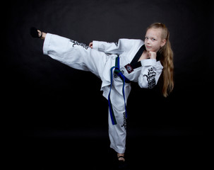 kid doing karate © jane2710