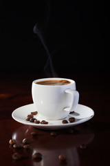 hot coffee
