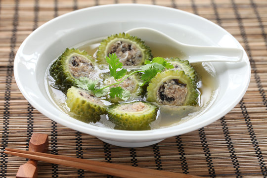 vietnamese stuffed bitter melon soup