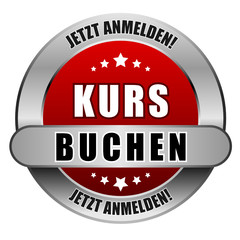 5 Star Button rot KURS BUCHEN JA JA