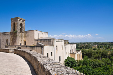 Fototapeta na wymiar Church of Francescani Neri. Specchia. Puglia. Italy.