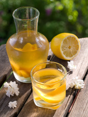 Fruit lemonade or Sangria