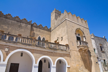 Ripa palace. Specchia. Puglia. Italy.