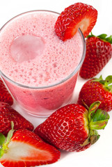 strawberry smoothie