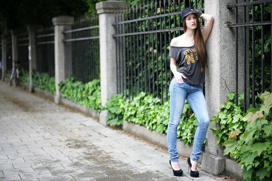 junges modernes Model