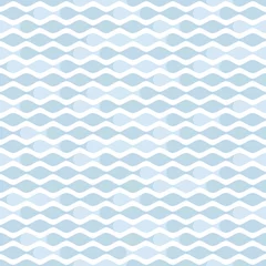 Printed roller blinds Sea Wave pattern