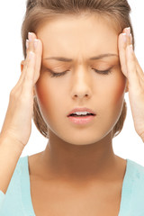 Fototapeta premium unhappy woman