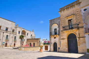 Fototapeta premium Alleyway. Specchia. Puglia. Italy.