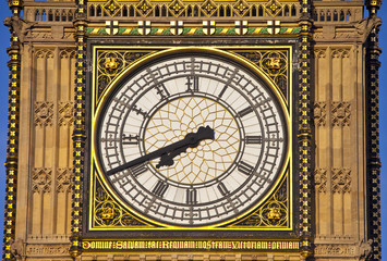 Naklejka premium Big Ben (Houses of Parliament) Clock Face
