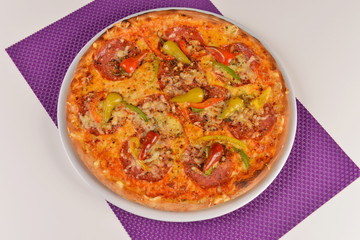 Hot pizza