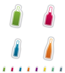 Alcohol bottles