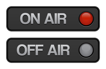 On Air Off Air Buttons