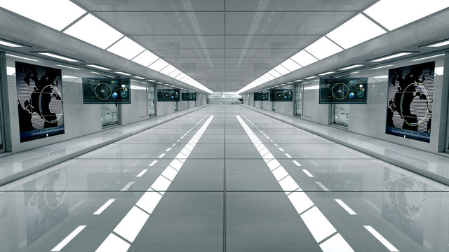 Interior futurista