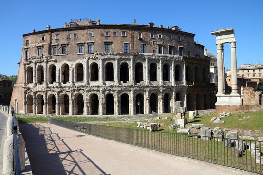 Italy - Rome - Teatro Marcello