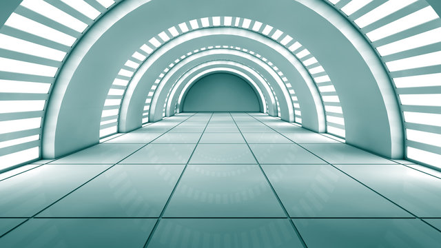 Interior futurista