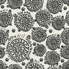 seamless round shapes