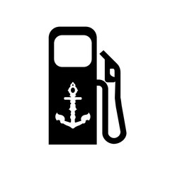 Ancre dans une pompe à essence