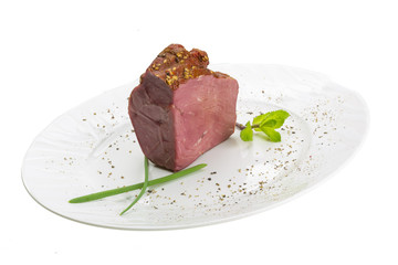 Smoked beef
