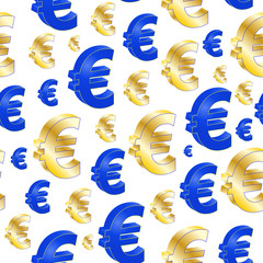 euro seamless pattern