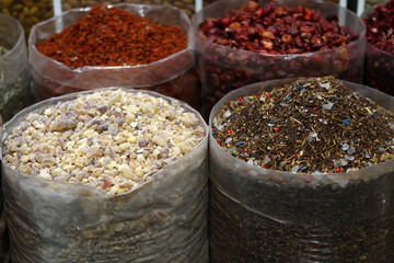 Spices on the market