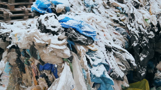 dump, garbage, waste landfills,  polymers