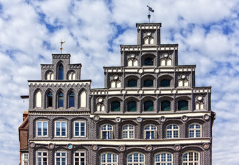 Fototapeta na wymiar Fassade der Handelskammer Lüneburg
