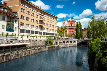 Obraz premium Ljubljana center