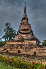 Fototapeta premium Old chedi in Sukhothai, Thailand