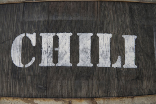Chili im Fass