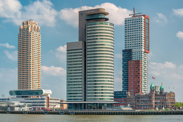 Fototapeta na wymiar Architektura w Rotterdamie