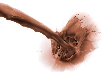 Papier Peint photo autocollant Milk-shake chocolate milk