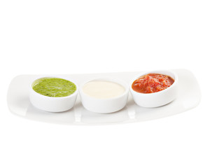 palette of sauces