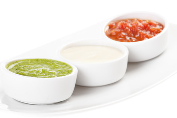 palette of sauces