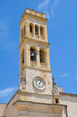 Clocktower. Specchia. Puglia. Italy.