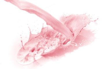 strawberry milk splash