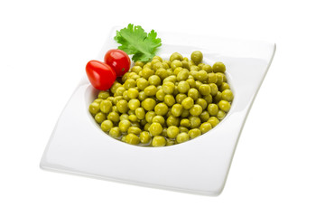 Marinated peas