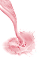 strawberry milk splash