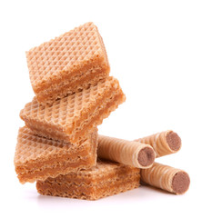 Wafers or honeycomb waffles