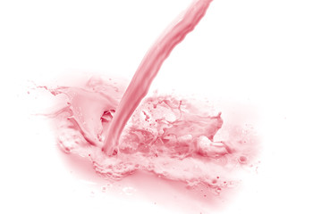 strawberry milk splash
