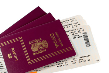 Passport and Boarding Pass