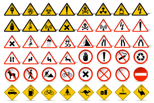 warning symbols