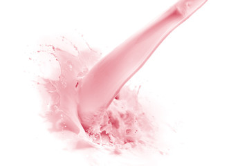 strawberry milk splash
